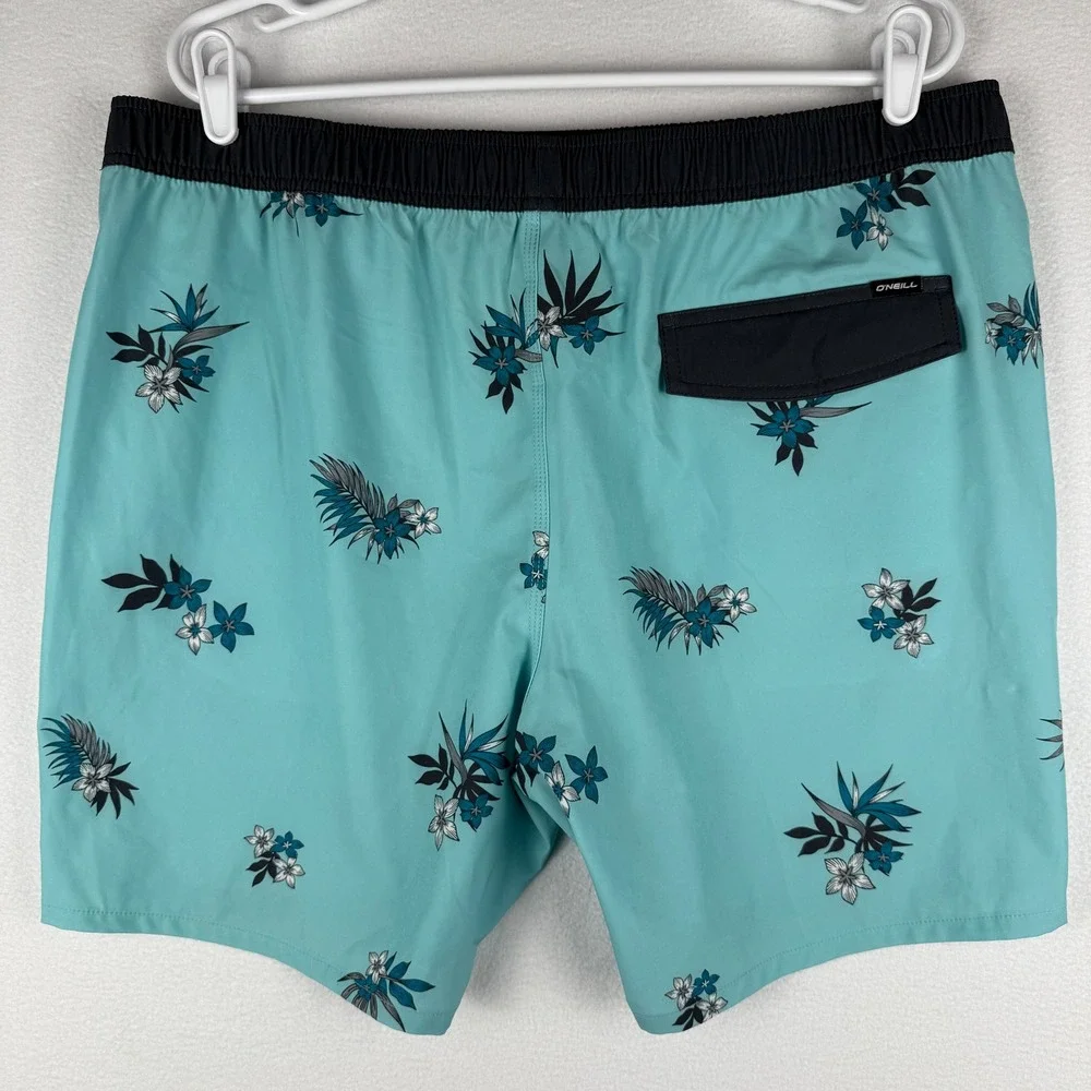 NEW O'Neill Hermosa Shorts Mens XL Elastic Waist 17